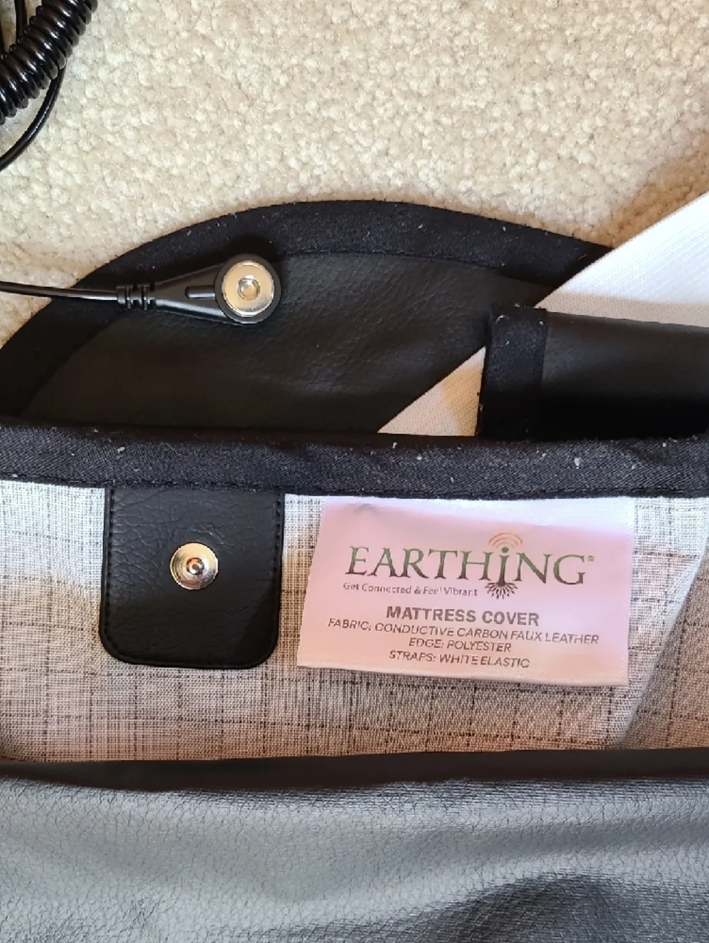 Earthing Grounding Mattress Cover